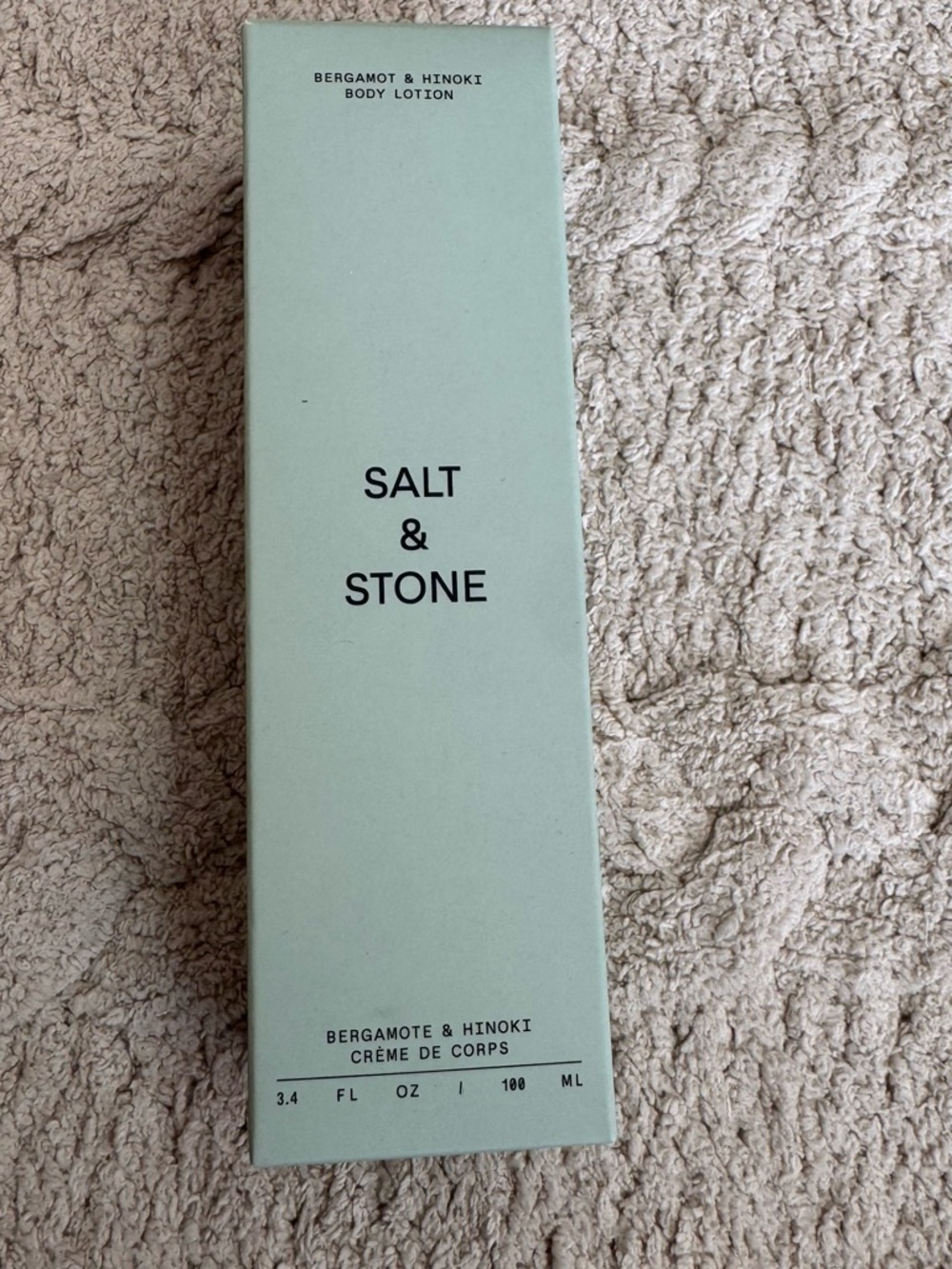 NIB Salt & Stone Bergamot & Hinoki Body Lotion - Picture 6 of 9